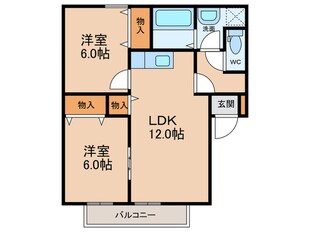 ファミールコートの物件間取画像